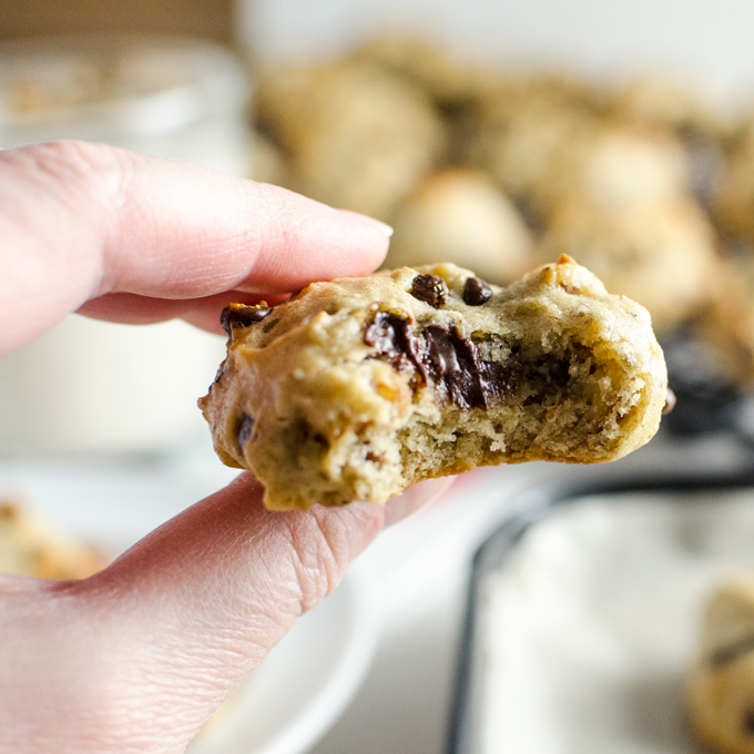 cookie with a bite out of it